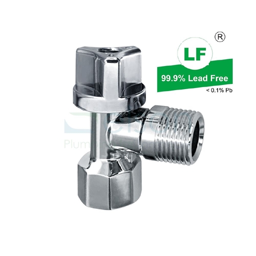 Cistern Tap 1/4 Turn Mini With Non Return Valve Chrome Plated