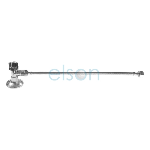 Cistern Tap 1/4 Turn Mini Kit With Flex Hose Connector, 450mm