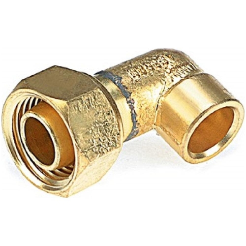 LF 15mm OD x 15mm FI #63 BENT UNION CONNECTOR (1/2" OD x 1/2" FI)