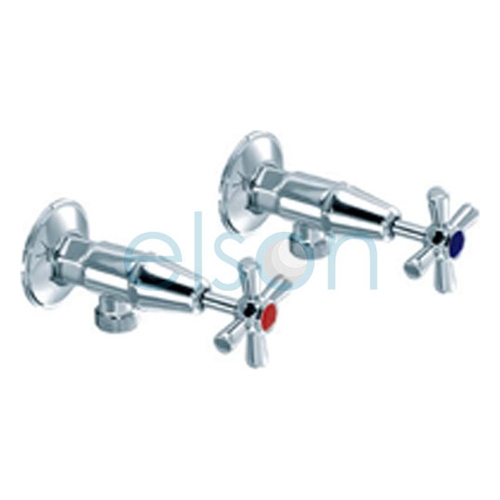 Washing Machine Tap Anti-vandal Easy Clean s Pair Chrome Plated