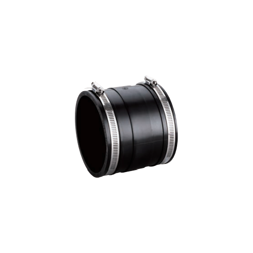 90mm FLEXIBLE COUPLING FOR PVC- COPPER- GAL-CL GREY
