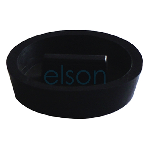 Plug Rubber Black, 50mm