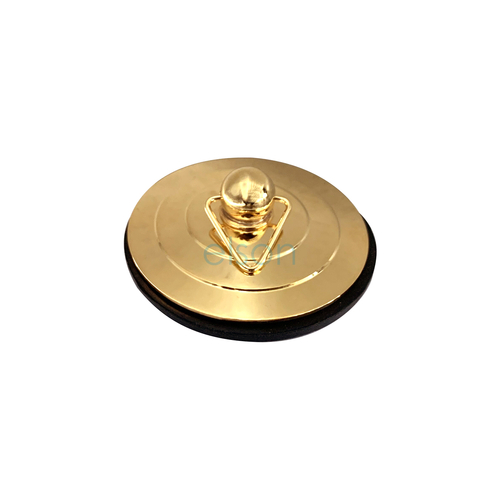 Plug Brass Deluxe Gold Plated, 32mm