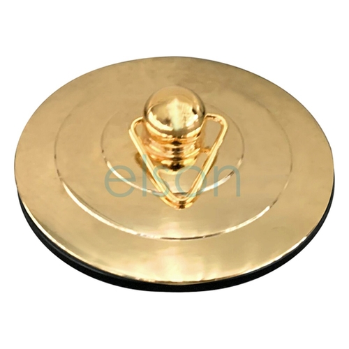 Plug Brass Deluxe Brass Gold Plated, 50mm