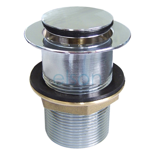 Plug & Waste Pop-up Brass Chrome Plated, 40mm x 80mm