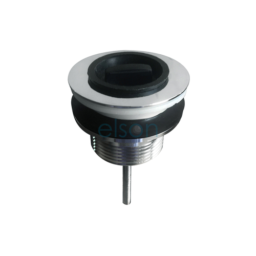 Plug & Waste 2 - Part Tapered Top x BSP Base Brass Chrome Plated with 65 Plug, 32mm 32mm