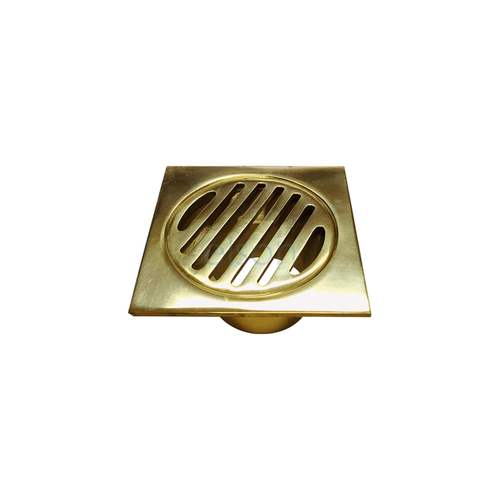 GRATE SUIT ID PVC PIPE SQR 80 x 50mm BRASS PB