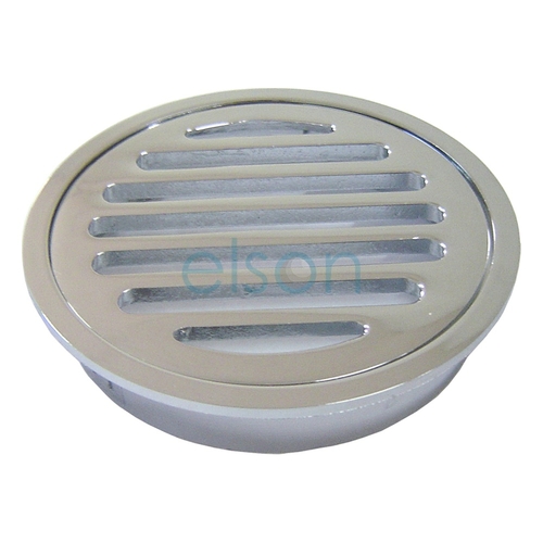 Grate Suit ID Copper Pipe Round Brass Chrome Plated, 100mm