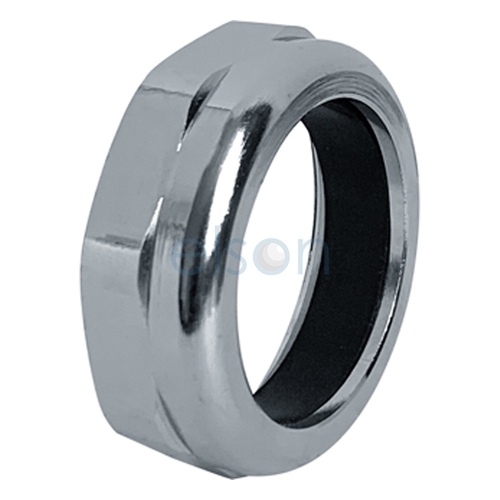 Trap Nut & Rubber Olive Set Chrome Plated Nut, 50mm