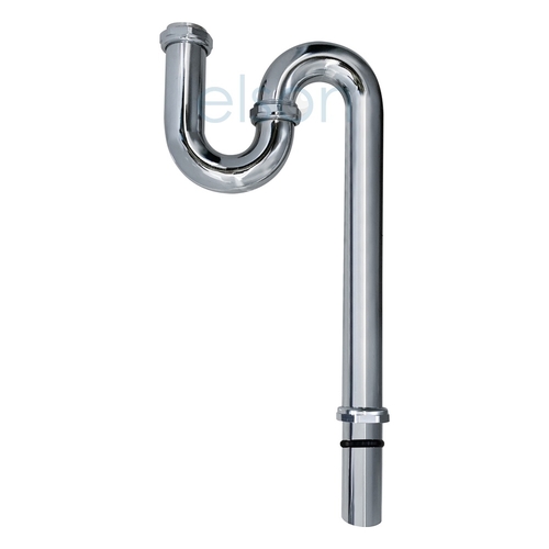 S Trap Copper Chrome Plated Loose Nut, 50mm x 900mm