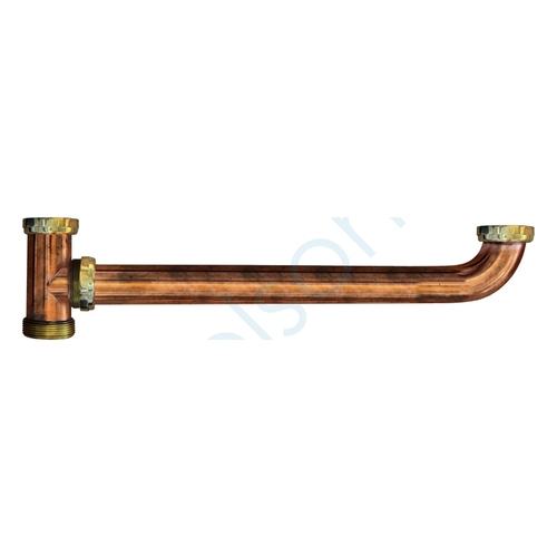 Connector Copper Double Bowl Copper Finish, 50mm x 600mm
