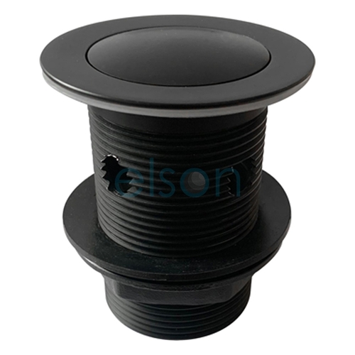 Plug & Waste Overflow Pop-up Brass Black, 40mm x 80mm