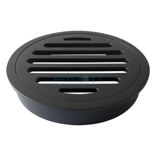 Grate Suit ID PVC Pipe Round Brass Black, 100mm