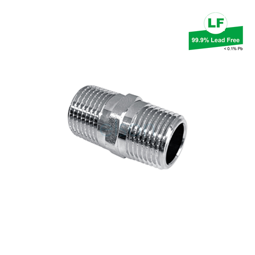 Dual Check Valve Mini DR Brass Chrome Plated, R1/2 MI