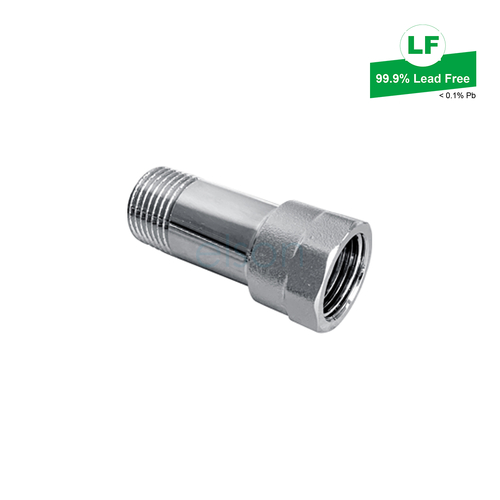 Dual Check Valve Mini DR Brass Chrome Plated, R1/2 MI x Rp1/2 FI