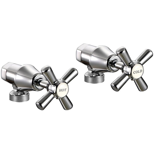 Whitehall Chrome Plated Washing Machine Set Ceramic Disc