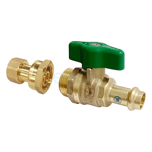 PRESS Water Ball Valve DR BRASS Lever Handle