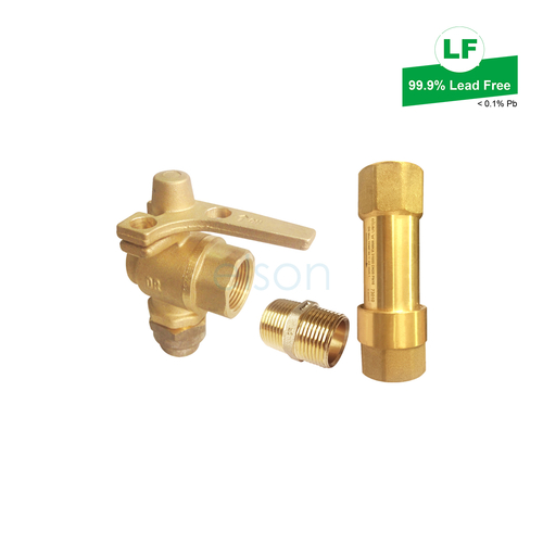 WATER METER CONNECTION KIT (FLARED INLET Ball Valve) DN20