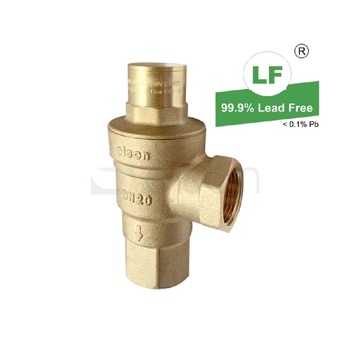 Pressure Reduction Boundary Valve Right Angle DR Brass, Rp3/4 FI