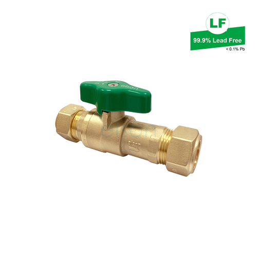 NON-RETURN ISOLATING VALVE Copper Olive DR BRASS 20mm