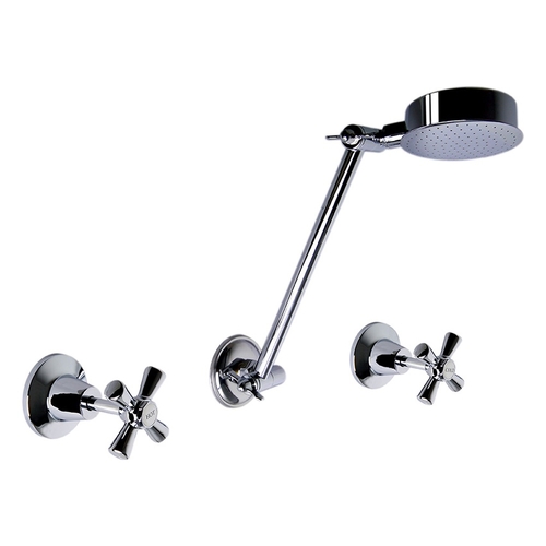 Old Kent Shower Set Chrome Plated LF