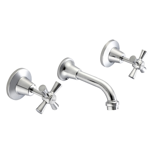 Old Kent Bath Set Chrome Plated LF