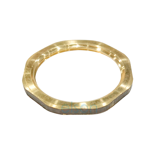 Back Nut, Screwed Brass