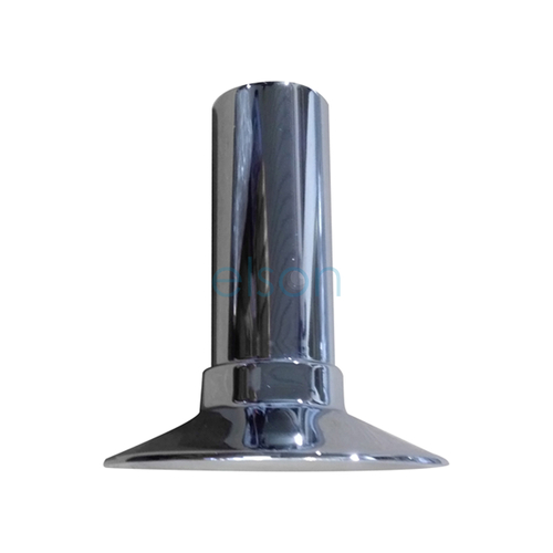 Flanged Extension Screwed Brass Piece, Chrome Plated, 15mm x 80mm