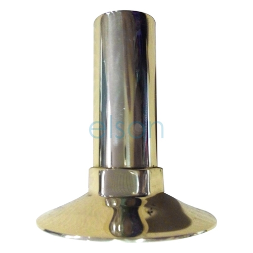 Flanged Extension Screwed Brass Piece, 15mm x 80mm