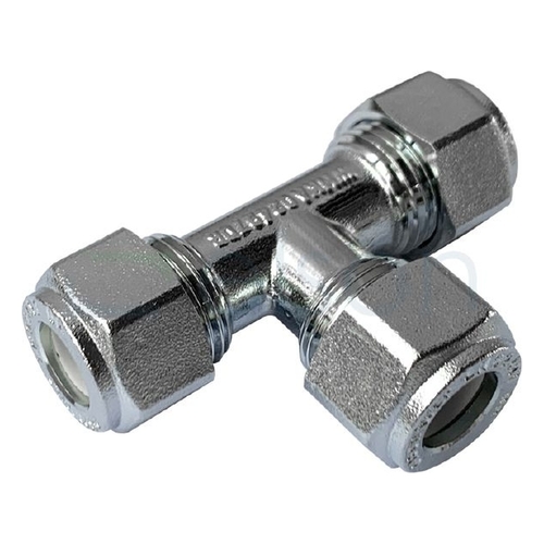 TEE CxCxC 15mmC ALL ENDS CP N/O