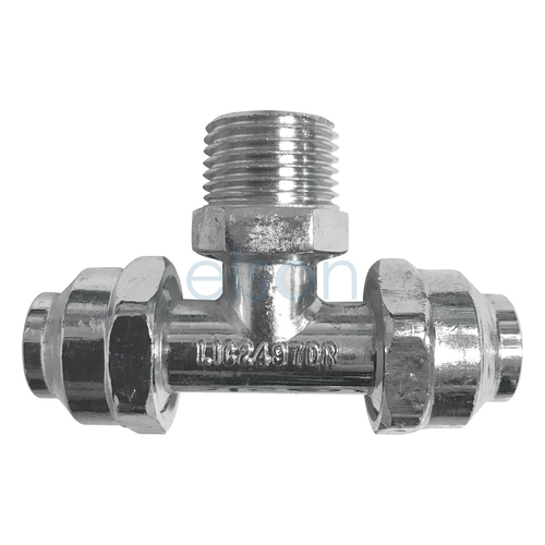 TEE CxCxM 15mm FL x 15mm FL x 15mm MI CP