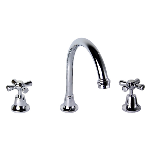 Old Kent Hob Sink Set Chrome Plated LF