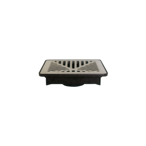 225mm SHALLOW PIT WITH ALUMINIUM GRATE