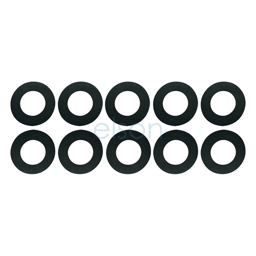 Washer Rubber (PK Of 10), 1/2"