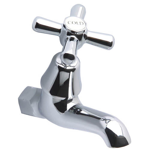 Whitehall Chrome Plated Fi Bib Tap 45° Cold Jumper Valve