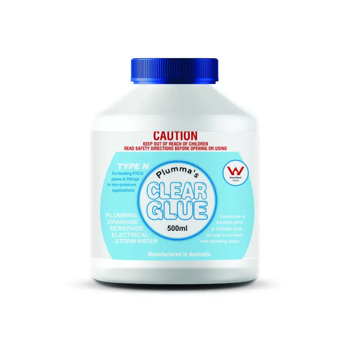 500ml Clear Glue Plumma's Type N Solvent 