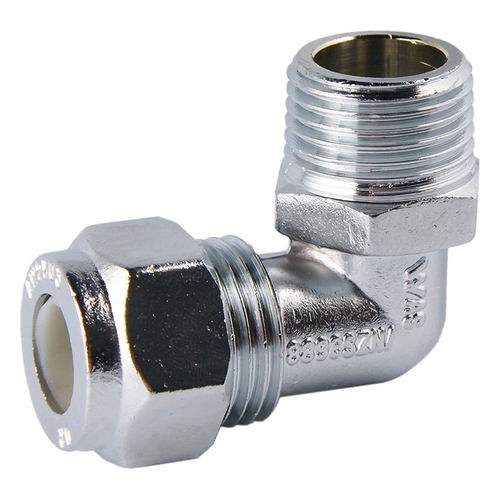 Nylon Compression Elbow Chrome Plated 15MI X 15C LF