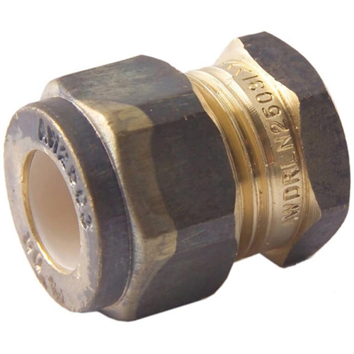 20mm Stop End Nylon Compression Brass
