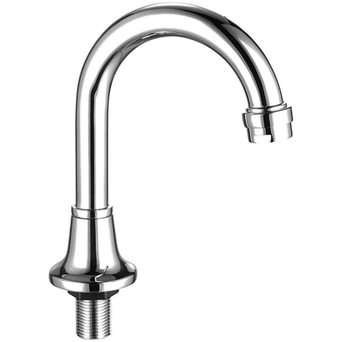 Curved Basin Spout Swivel Tube Chrome Plated 120mm