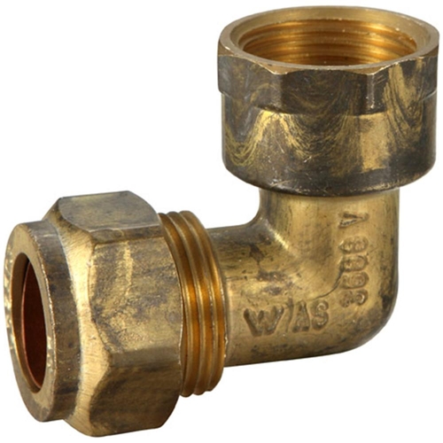 15FI X 15C Elbow FI X C Copper Compression Brass