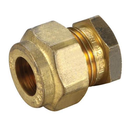 20mm Copper Compression Stop End Brass 