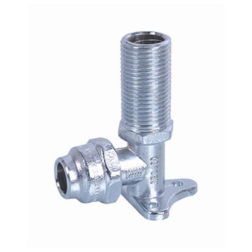 15MI X 15C Flared Compression Elbow Lugged Chrome Plated 