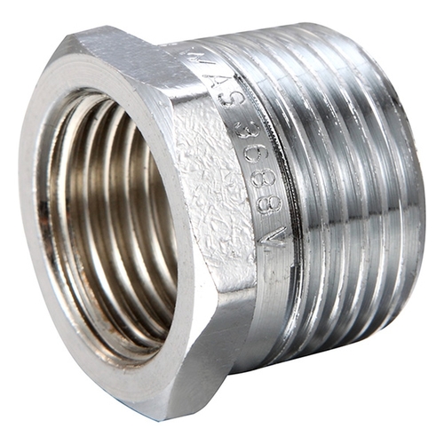 Screwed Bush Reducing Chrome Plated 15MM X 10MM LF