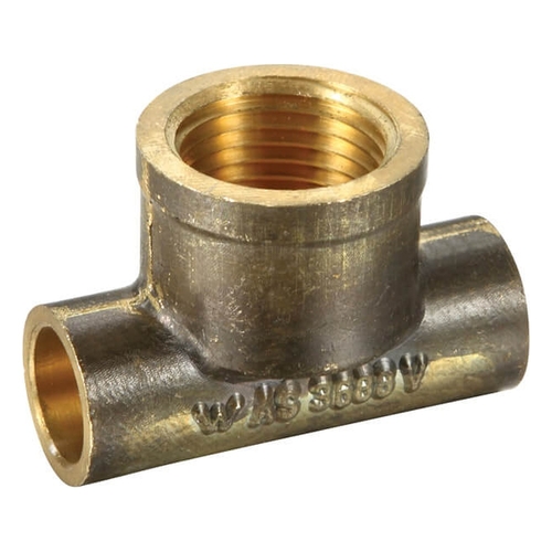 Tee Cap BR 15OD X 15OD X 15FI LF