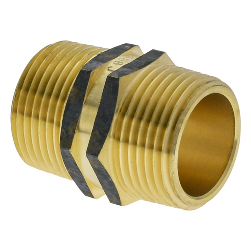 Hexagon Nipple BR 20MM NSW LF