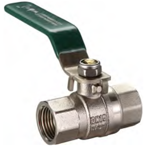 Watermarked Ball Valves | Ball Valve Lever Handle FI X FI With Stainless Steel Ball