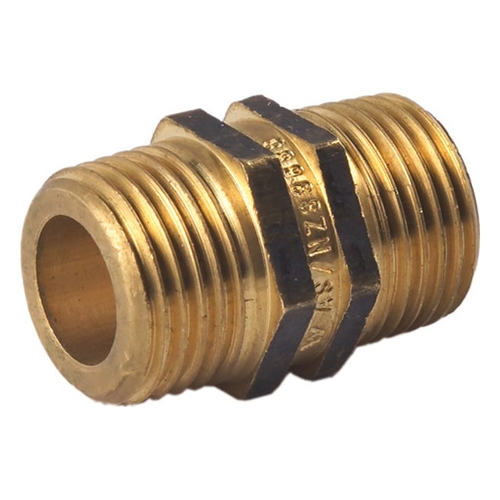 Screwed Brassware | Hexagon Nipple