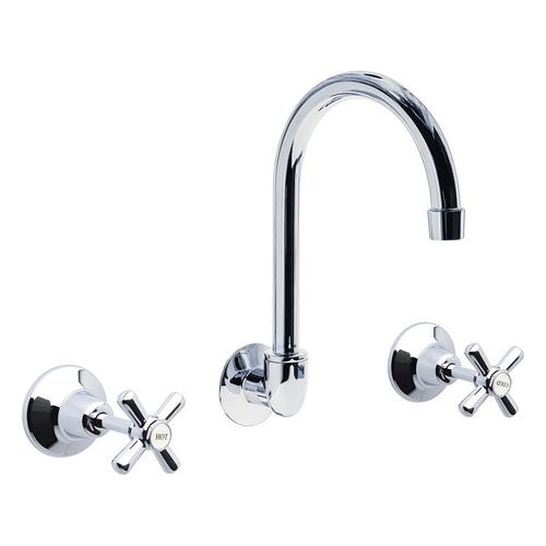 Tapware - Whitehall 1/2 Turn | Wall Sink Set Ceramic Disc