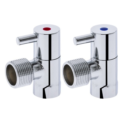 Isolation Stops | Washing Machine Stop 1/4 Turn Lever Pair