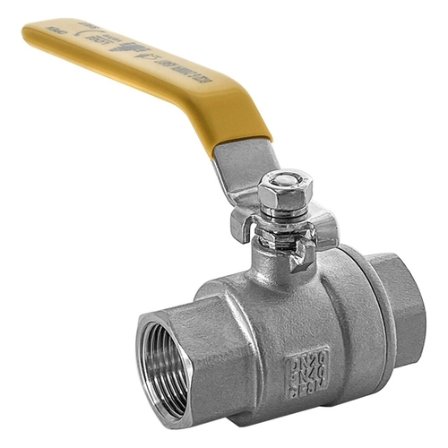 316 Stainless Steel 2 Piece Lever Handle Fi X Fi  | Gas Approved Ball Valves